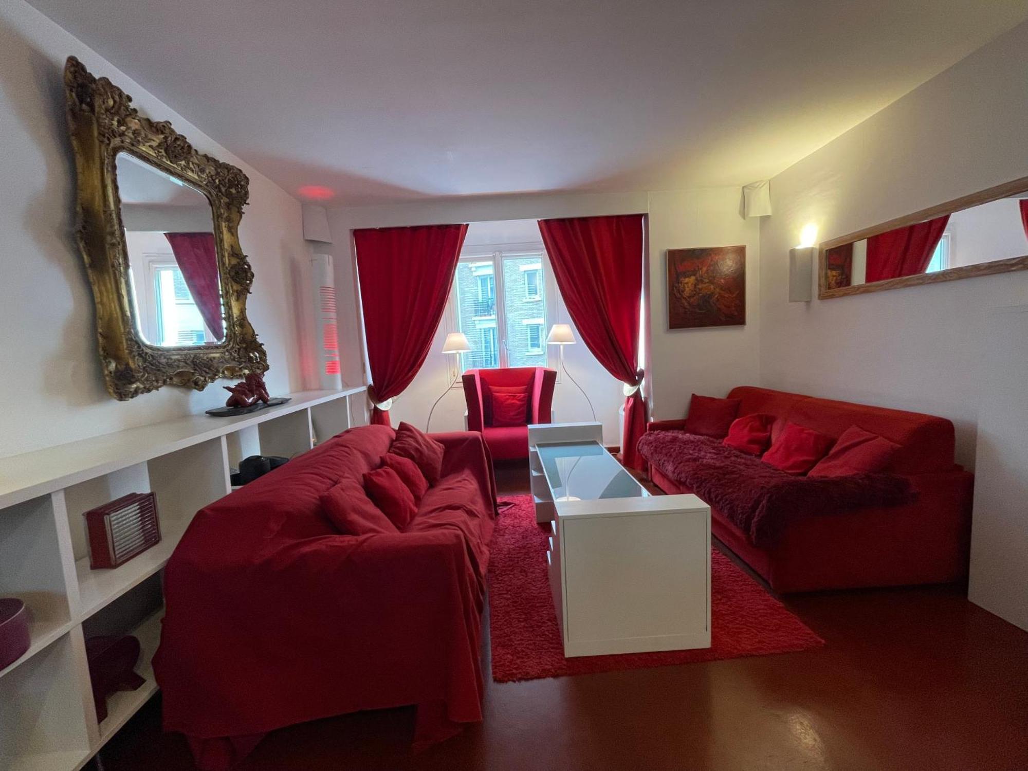 Red Flat Paris Lejlighed Eksteriør billede