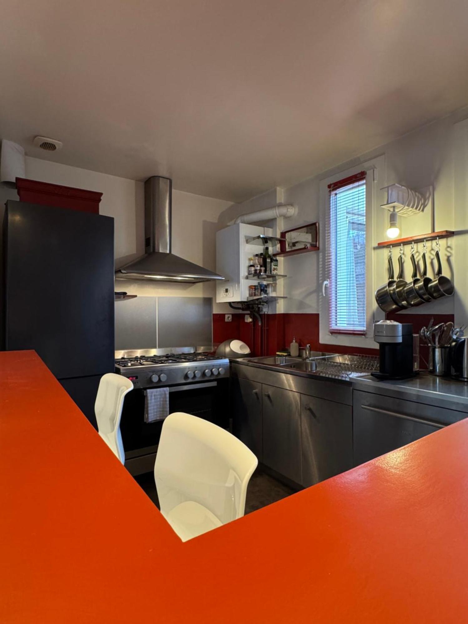 Red Flat Paris Lejlighed Eksteriør billede