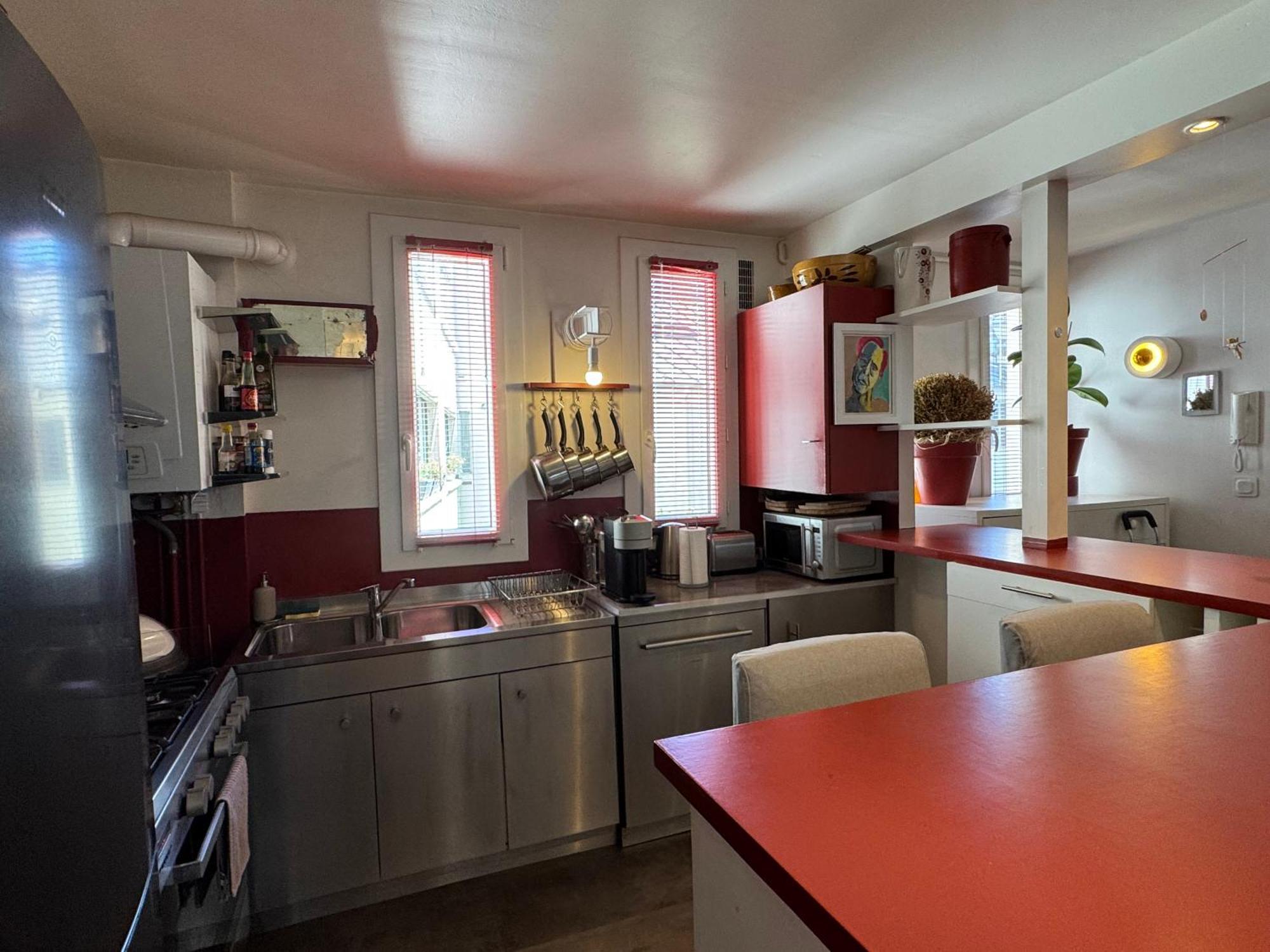 Red Flat Paris Lejlighed Eksteriør billede